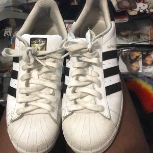 Adidas Superstar sneakers ( not great condition )